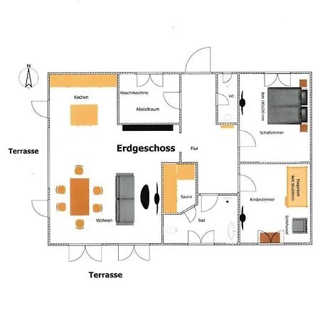 Dom wakacyjny With 2 Bedrooms *